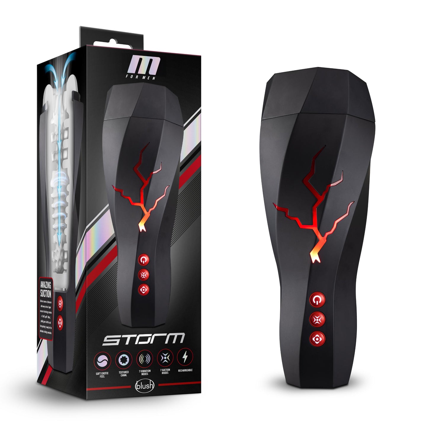 M for Men - Storm - White | 819835026662 | Available at EroticWarehouse.com