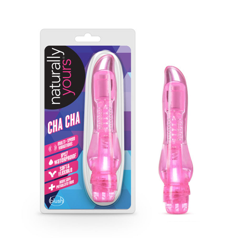 Naturally Yours - Cha Cha - Pink | 819835024286 | Available at EroticWarehouse.com