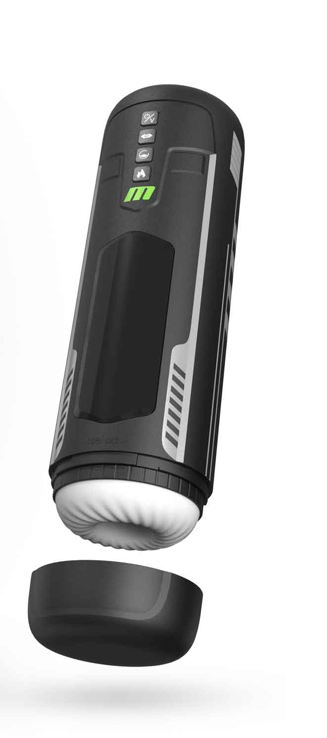 M for Men - Master Blaster - Black | 810138370445 | Available at EroticWarehouse.com