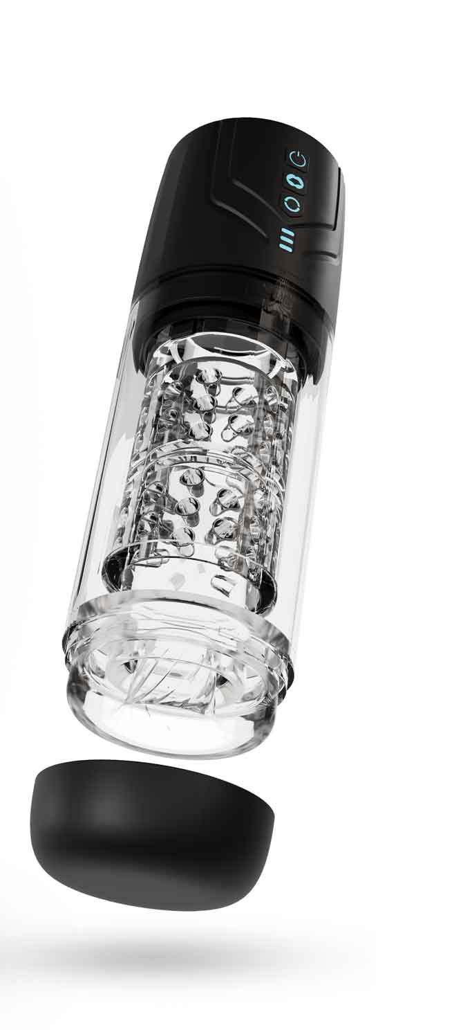 M for Men - Whirlwind Pro - Black | 810138370476 | Available at EroticWarehouse.com