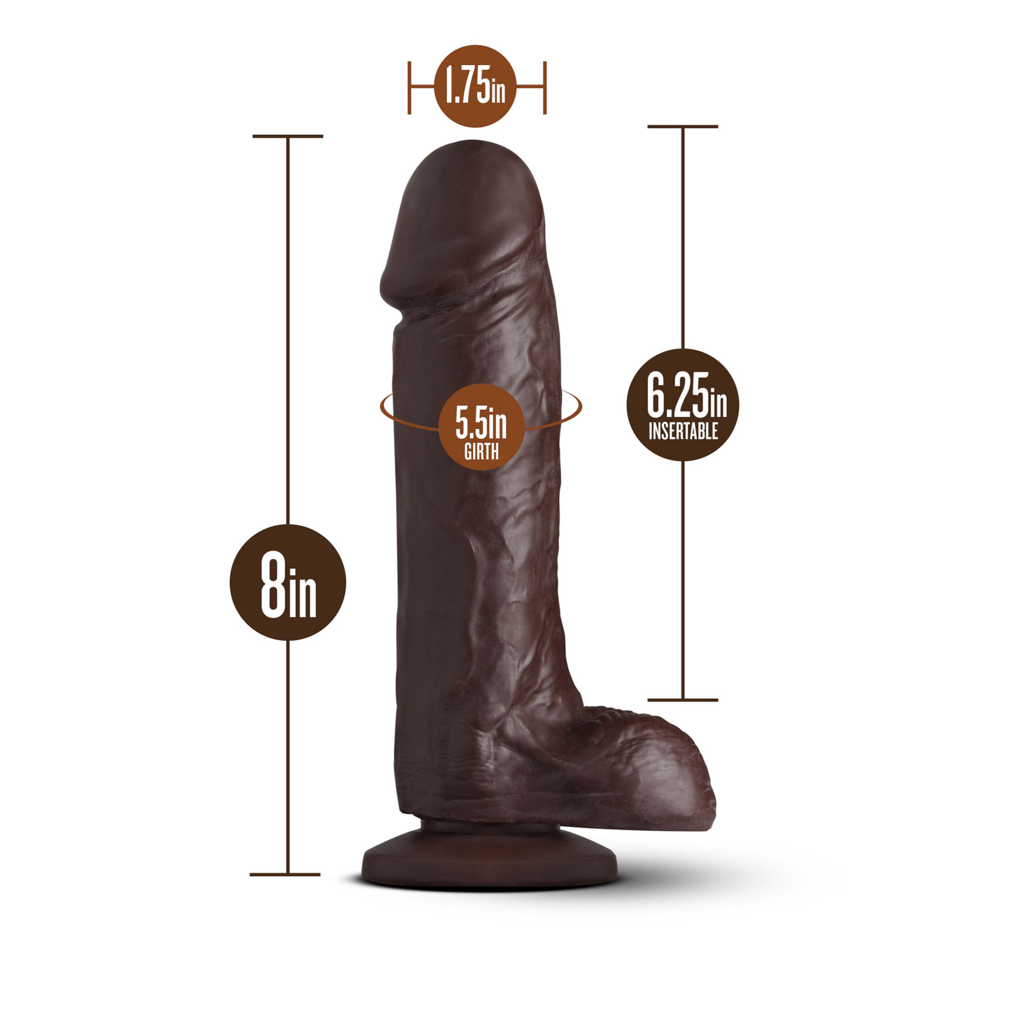 Loverboy - the Movie Star - Chocolate | 819835027157 | Available at EroticWarehouse.com