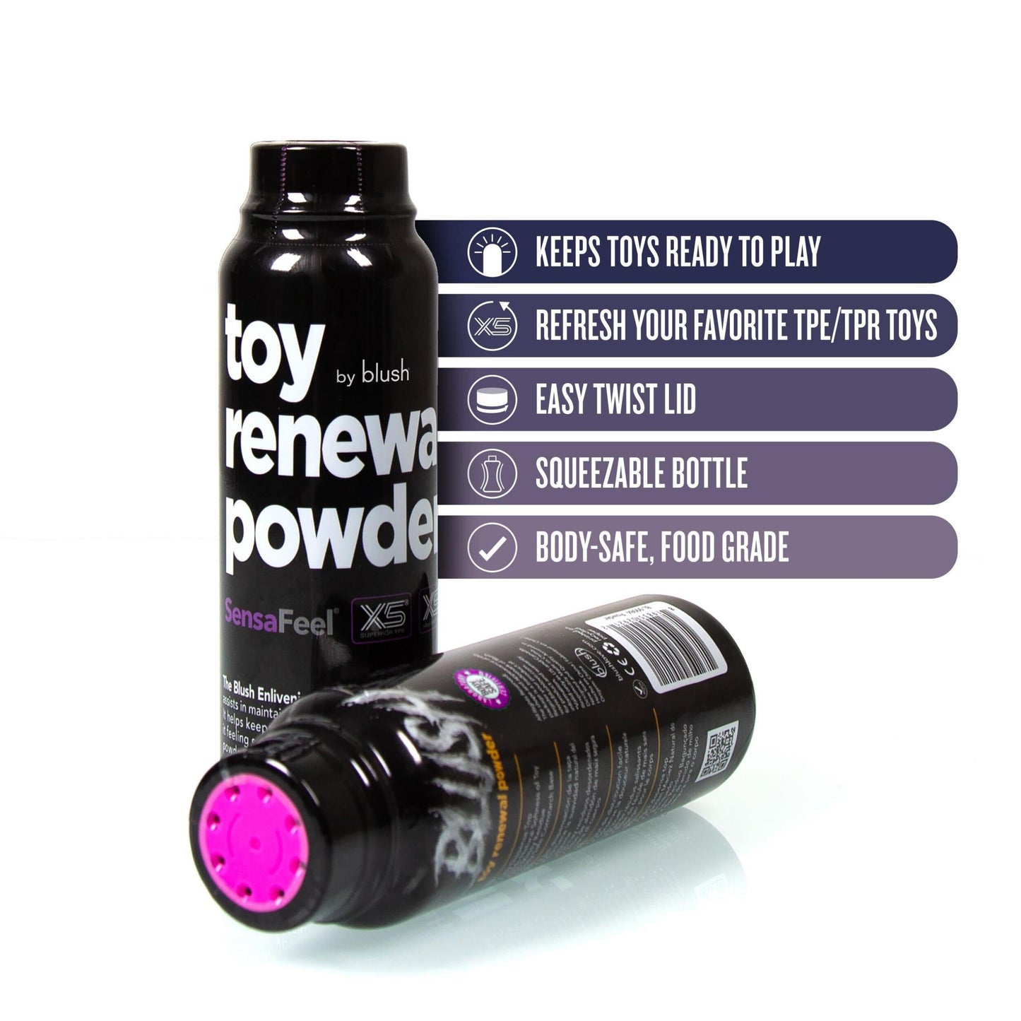 Blush - Toy Renewal Powder - 3.4 Oz | 819835029212 | Available at EroticWarehouse.com
