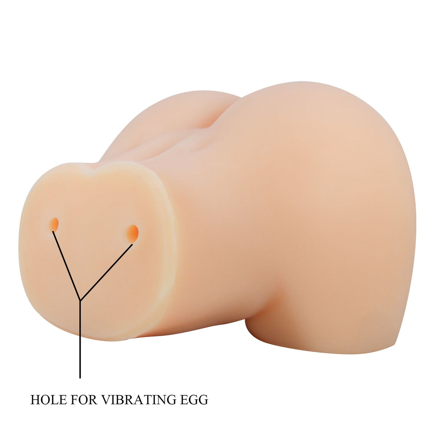 Mila Realistic Vagina and Ass Vibrating Stroker - Light | 6959532329230 | Available at EroticWarehouse.com