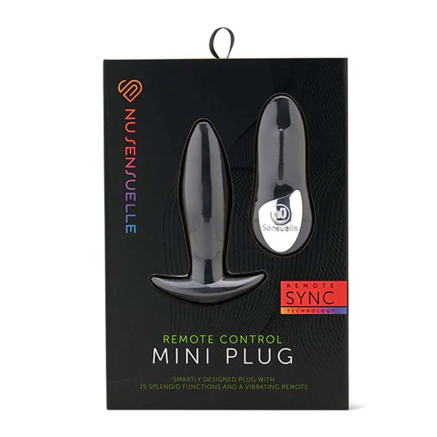 Nu Sensuelle Remote Control Mini-Plug - Black | 9342851002392 | Available at EroticWarehouse.com