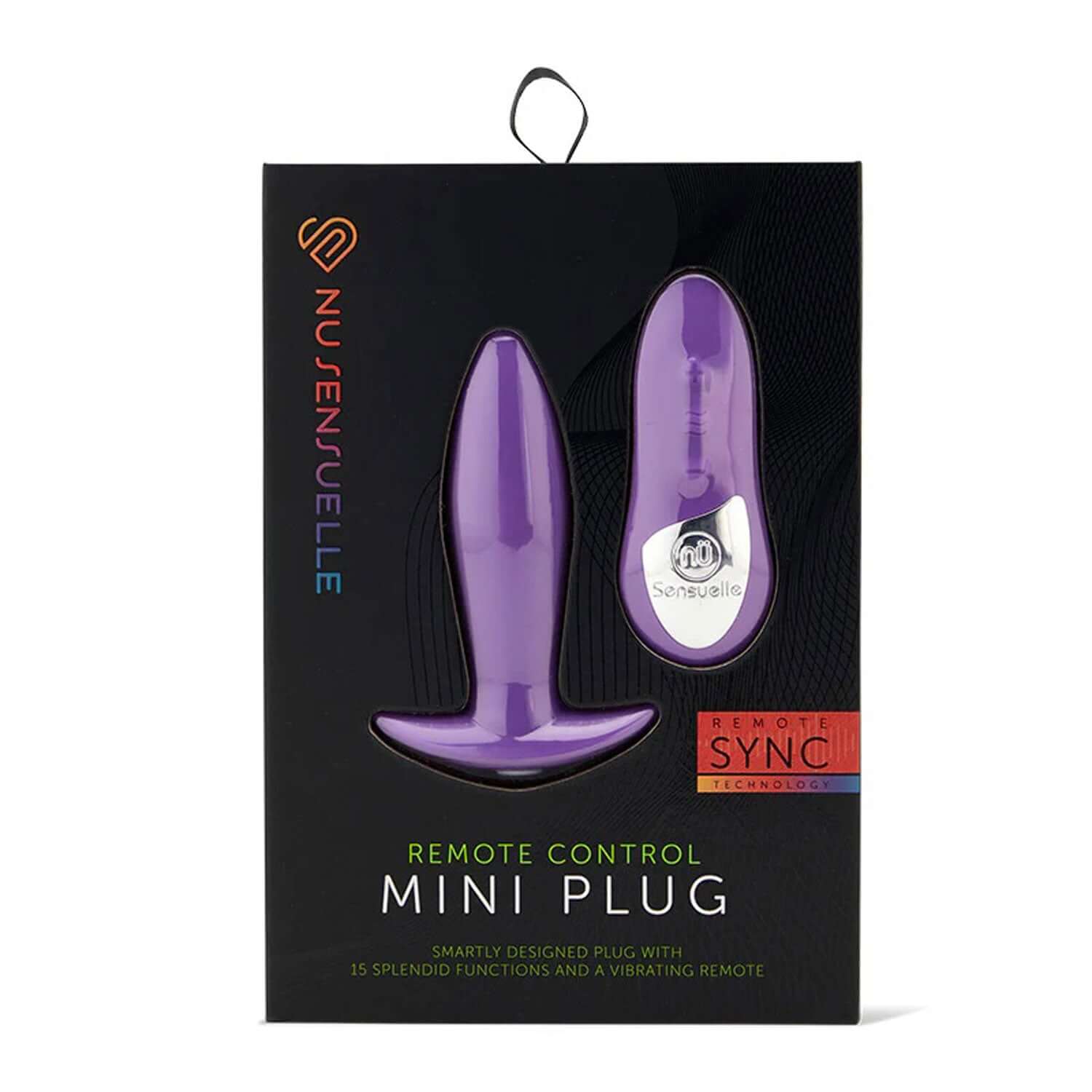 Nu Sensuelle Remote Control Mini-Plug - Purple | 9342851002408 | Available at EroticWarehouse.com