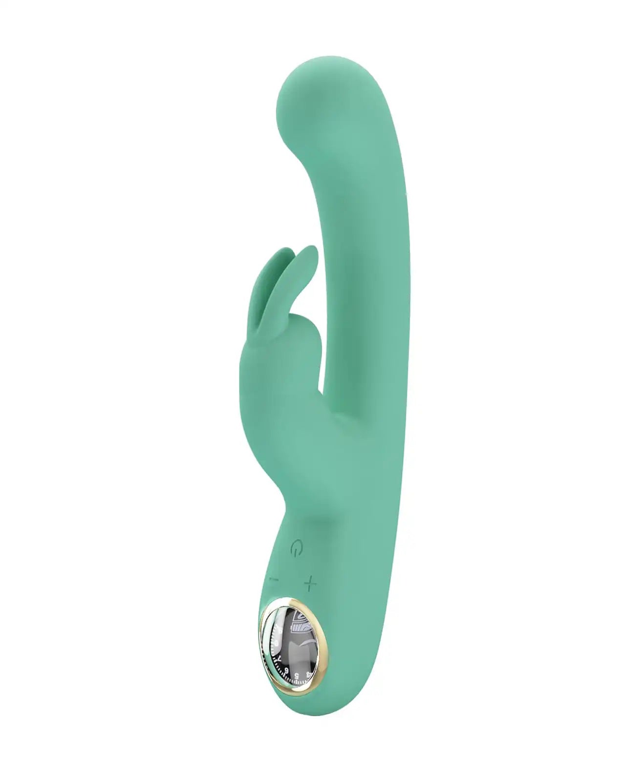 Lamar - Led Digital Display Rabbit - Turquoise | 6959532335460 | Available at EroticWarehouse.com