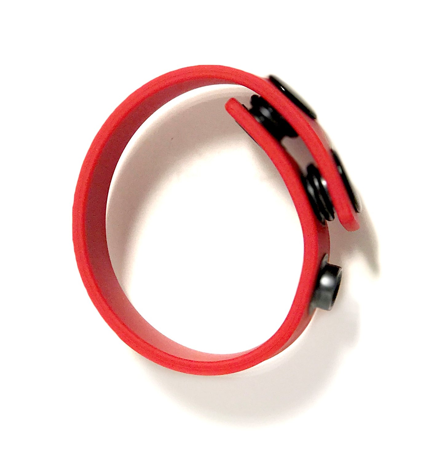 Boneyard Silicone Cock Strap 3 - Snap Ring - Red | 666987003023 | Available at EroticWarehouse.com