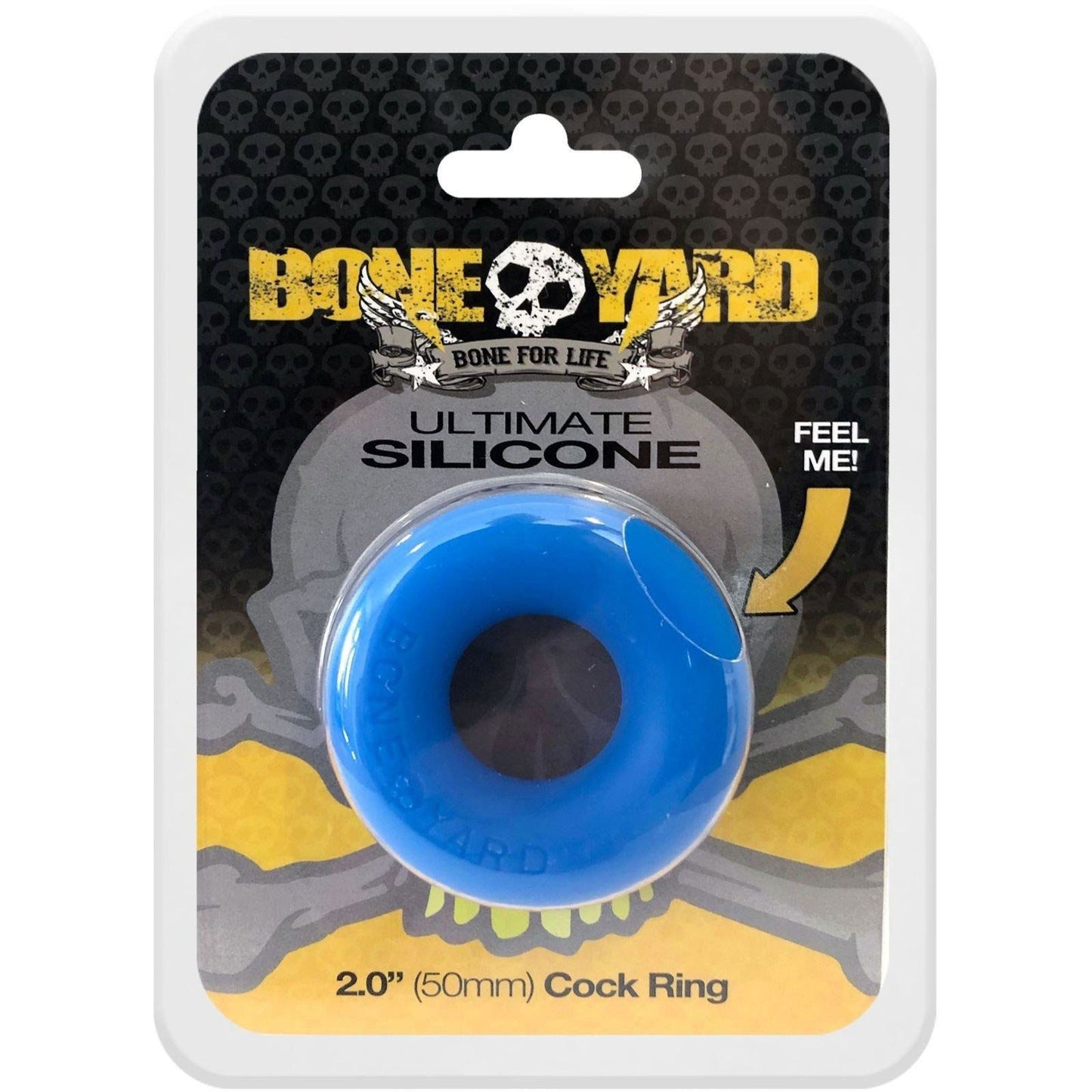 Ultimate Silicone Cock Ring - Blue | 666987004525 | Available at EroticWarehouse.com
