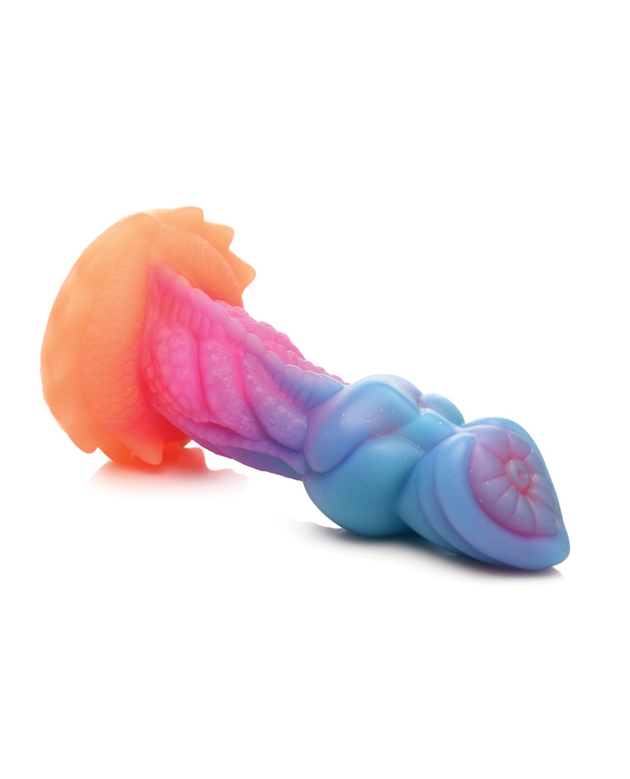 Aqua-Cock Glow-in-the-Dark Silicone Dildo | 848518053251 | Available at EroticWarehouse.com