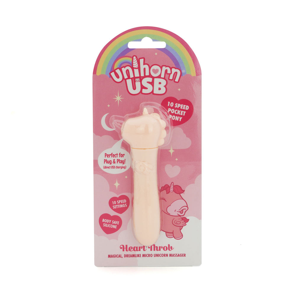 Unihorn USB Bullet - Heart Throb | 5061076320022 | Available at EroticWarehouse.com