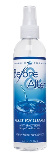 Before and After Spray Toy Cleaner 8 Oz | 638258165082 | Available at EroticWarehouse.com