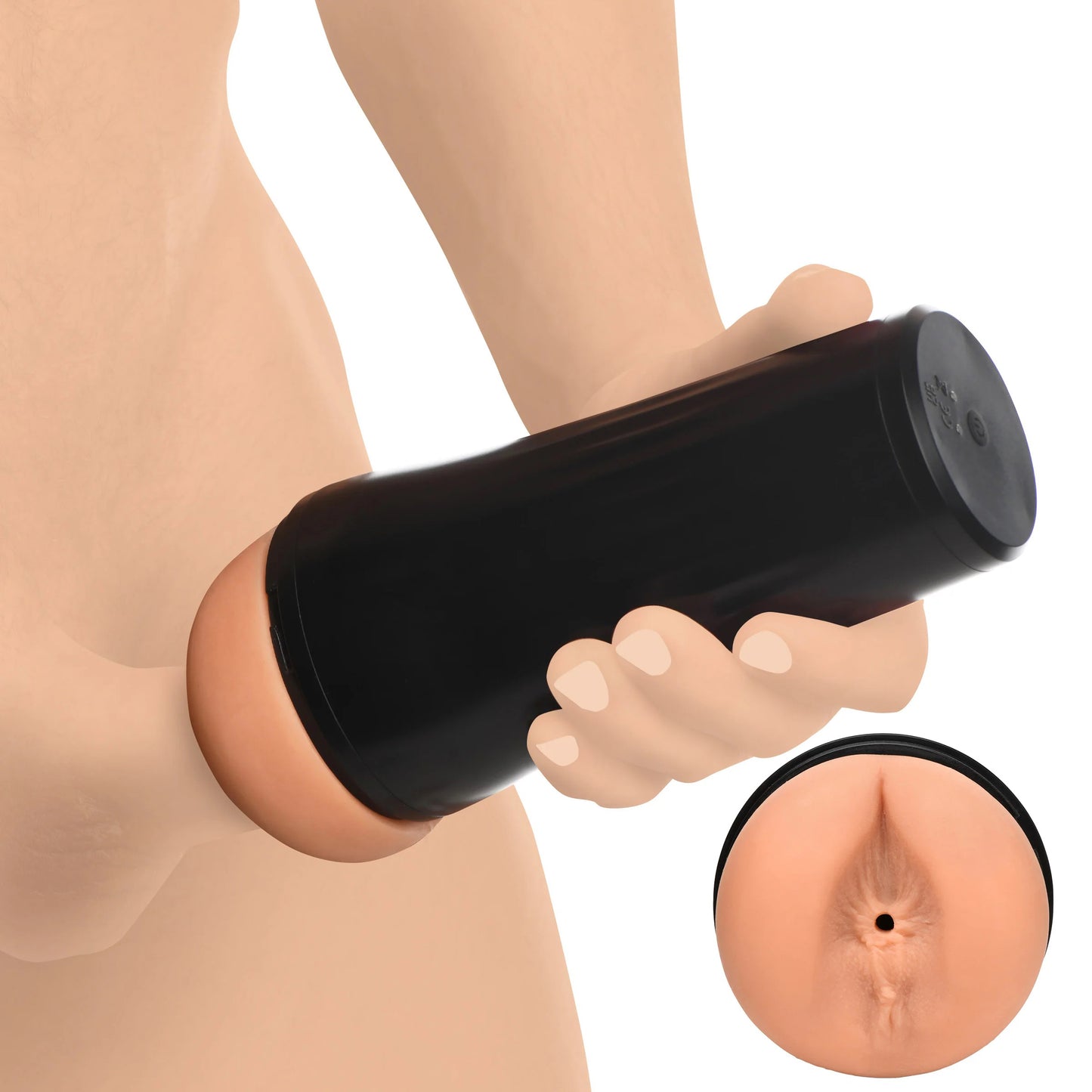 Mistress Vibrating Ass Masturbator - Medium | 653078943719 | Available at EroticWarehouse.com