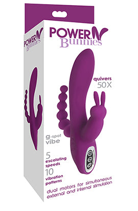 Power Bunnies Quivers 10x - Violet | 653078940367 | Available at EroticWarehouse.com