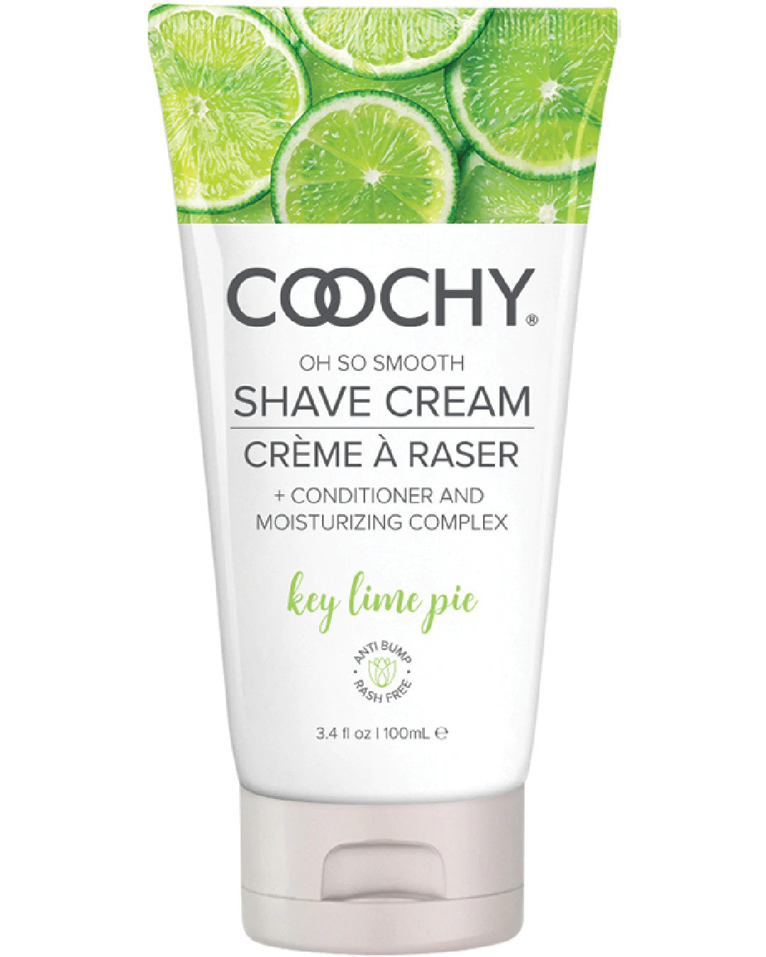 Coochy Shave Cream - Key Lime Pie - 3.4 Oz | 638258903301 | Available at EroticWarehouse.com