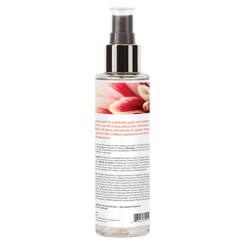 Coochy Body Mist Sweet Nectar 4 Fl. Oz. 118ml | 638258901772 | Available at EroticWarehouse.com
