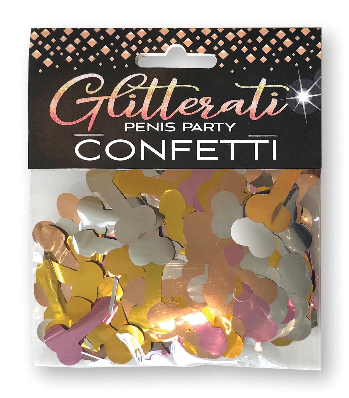 Glitterati Penis Party Confetti | 817717010334 | Available at EroticWarehouse.com