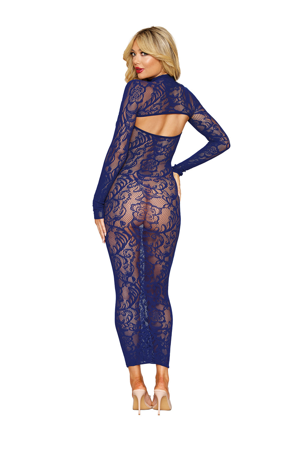 Bodystocking Gown and Shrug Dmnd - One Size - Eclipse | 888368362400 | Available at EroticWarehouse.com