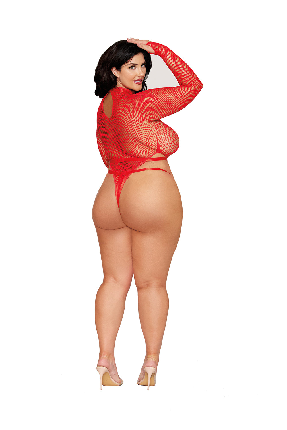 Teddy and Harness Dmnd - Queen Size - Poinsettia | 888368361960 | Available at EroticWarehouse.com