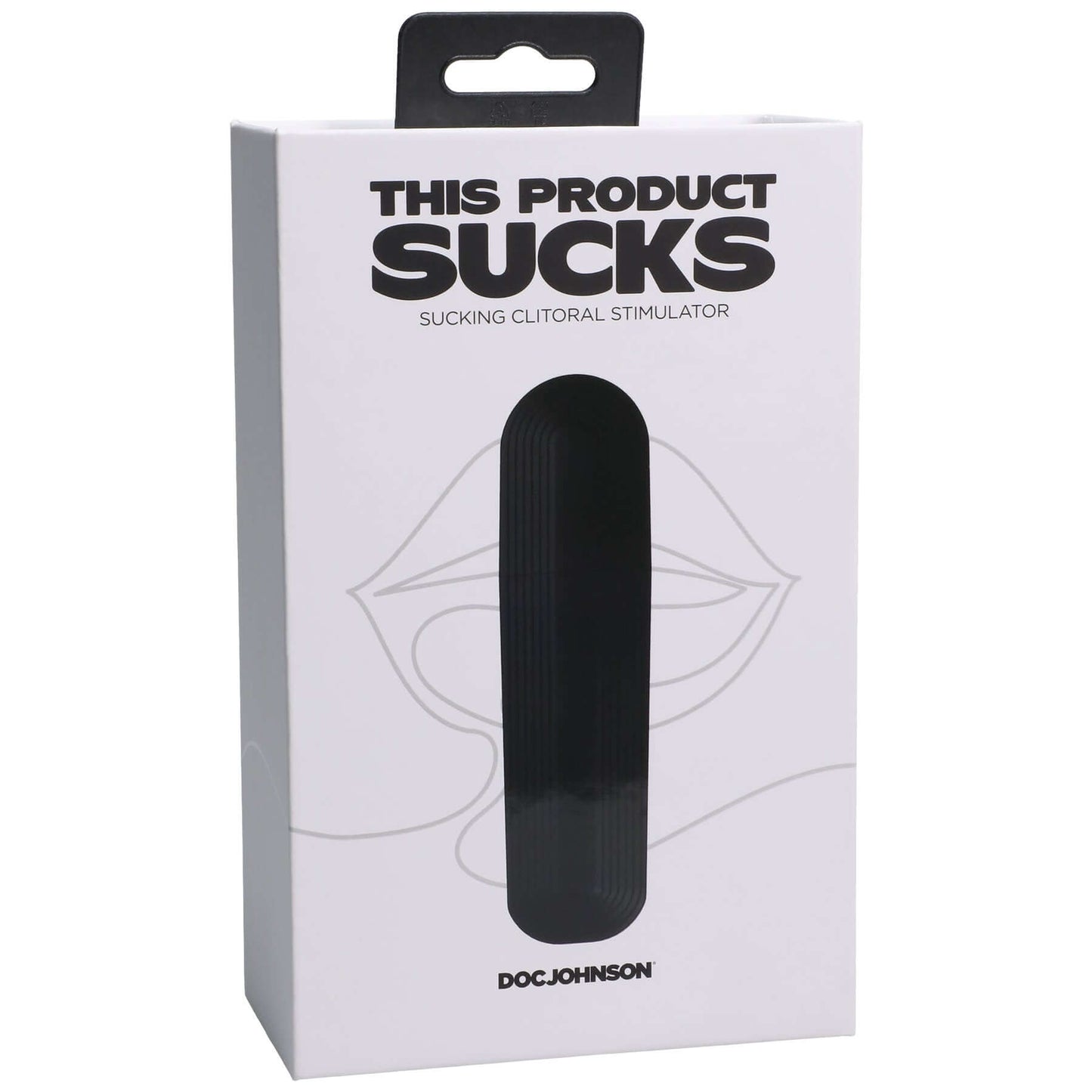 This Product Sucks - Sucking Clitoral Stimulator - Rechargeable - Black | 782421086596 | Available at EroticWarehouse.com