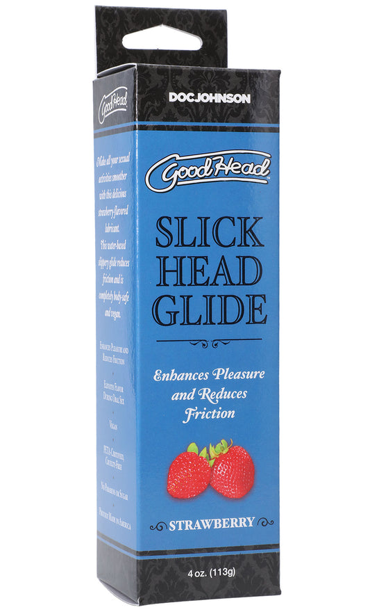 Goodhead - Slick Head Glide - Strawberry - 4 Oz. | 782421081508 | Available at EroticWarehouse.com