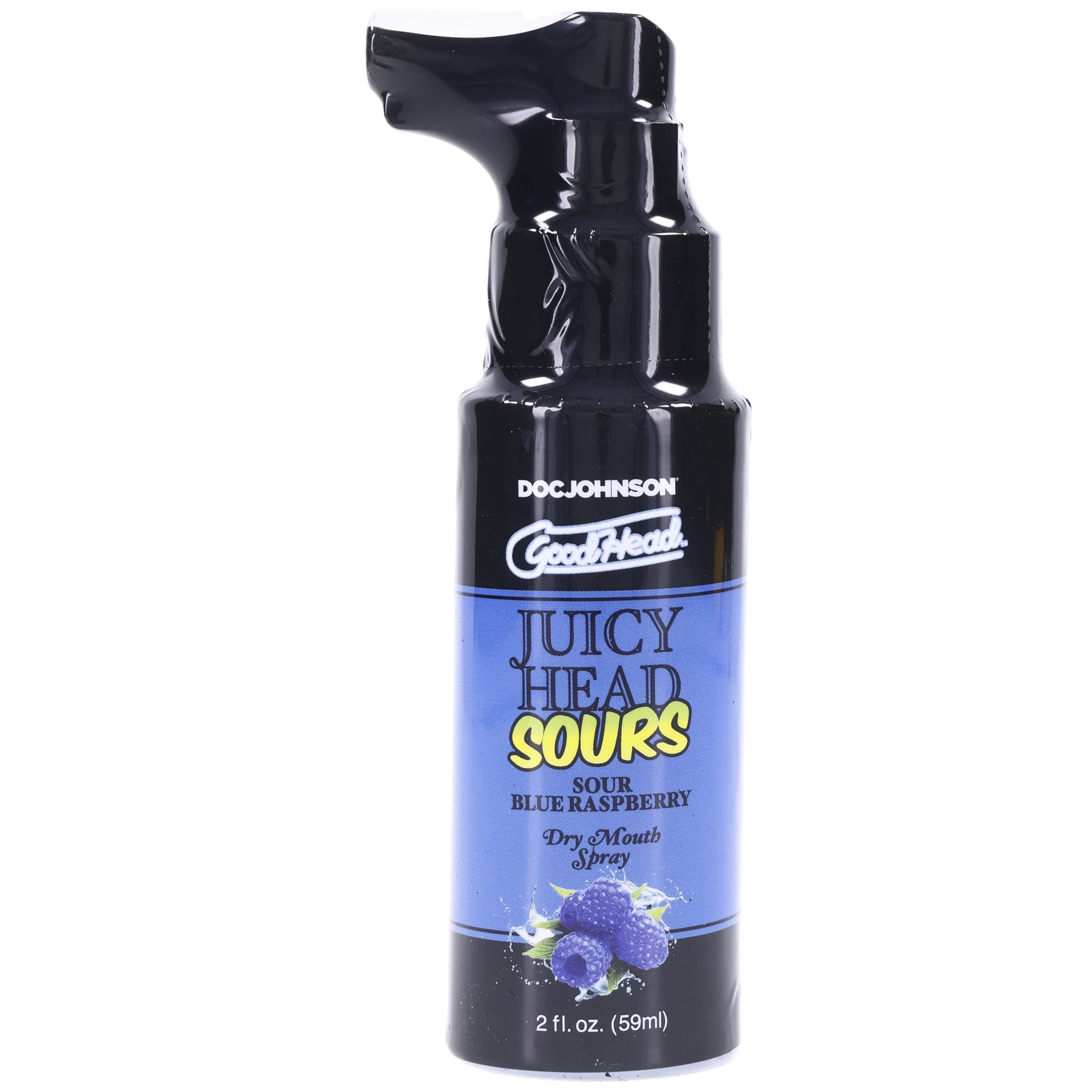 Goodhead - Juicy Head - Dry Mouth Spray - Sour Blue Raspberry - 2 Oz | 782421088613 | Available at EroticWarehouse.com
