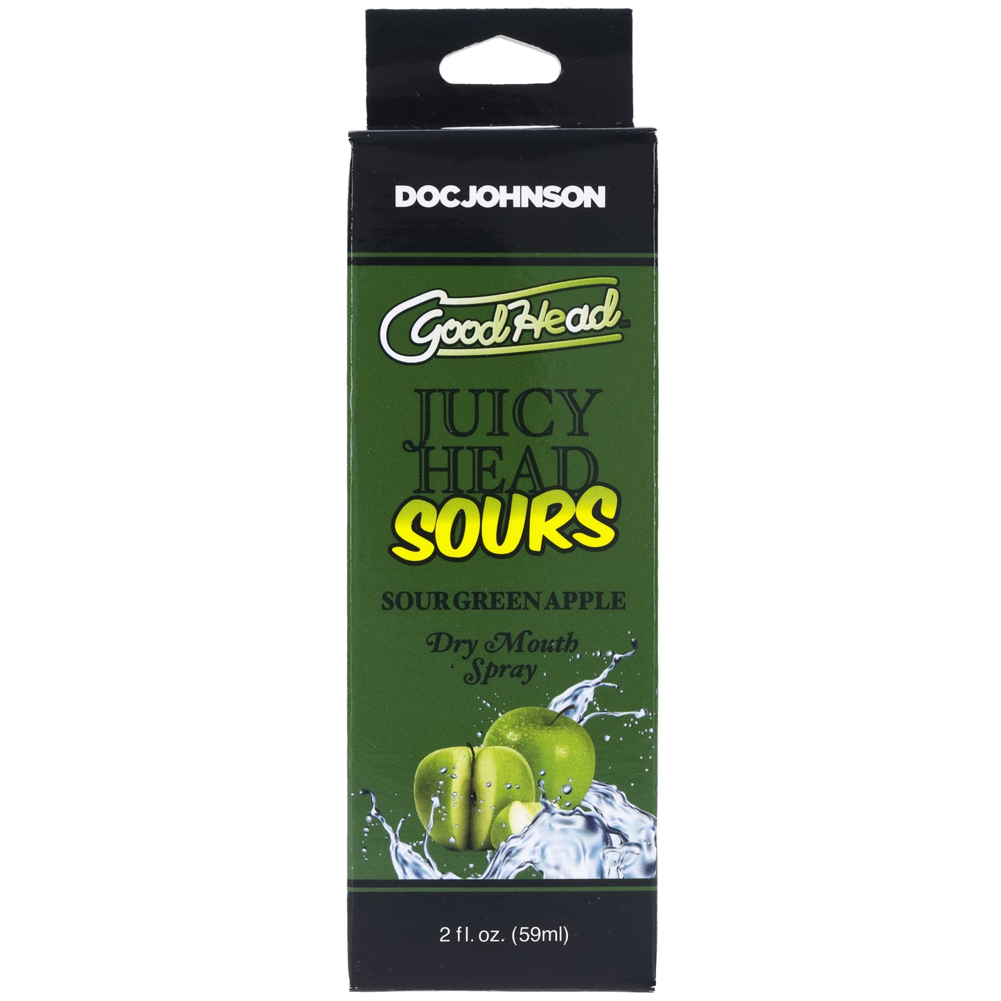Goodhead - Juicy Head - Dry Mouth Spray - Sour Green Apple - 2 Oz | 782421088637 | Available at EroticWarehouse.com