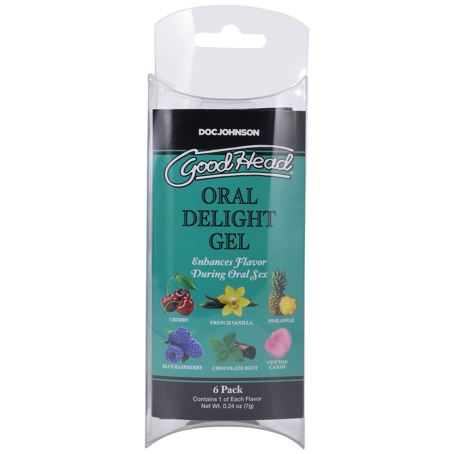 Goodhead - Oral Delight Gel - 6 Pack - 0.24 Oz | 782421086787 | Available at EroticWarehouse.com