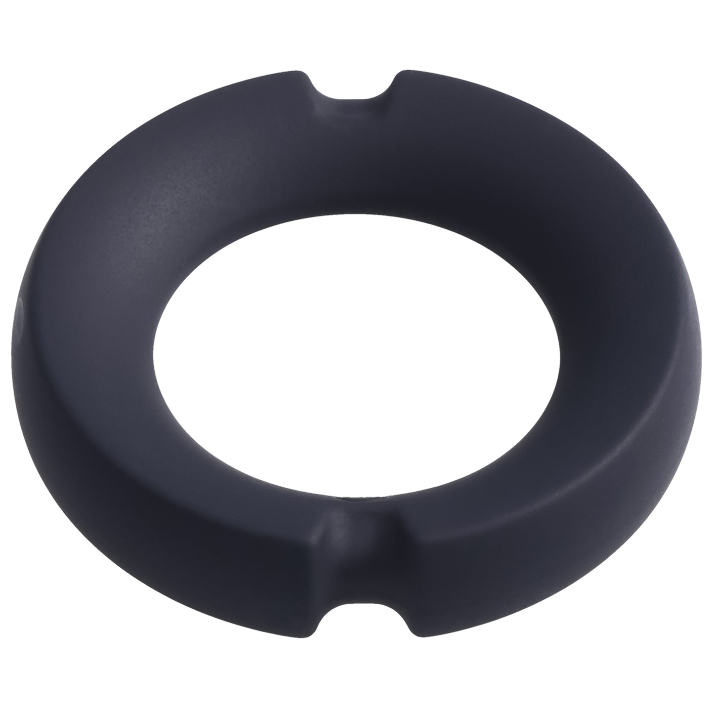 Merci - the Paradox - Silicone Covered Metal Cock Ring - 50mm - Black | 782421089795 | Available at EroticWarehouse.com