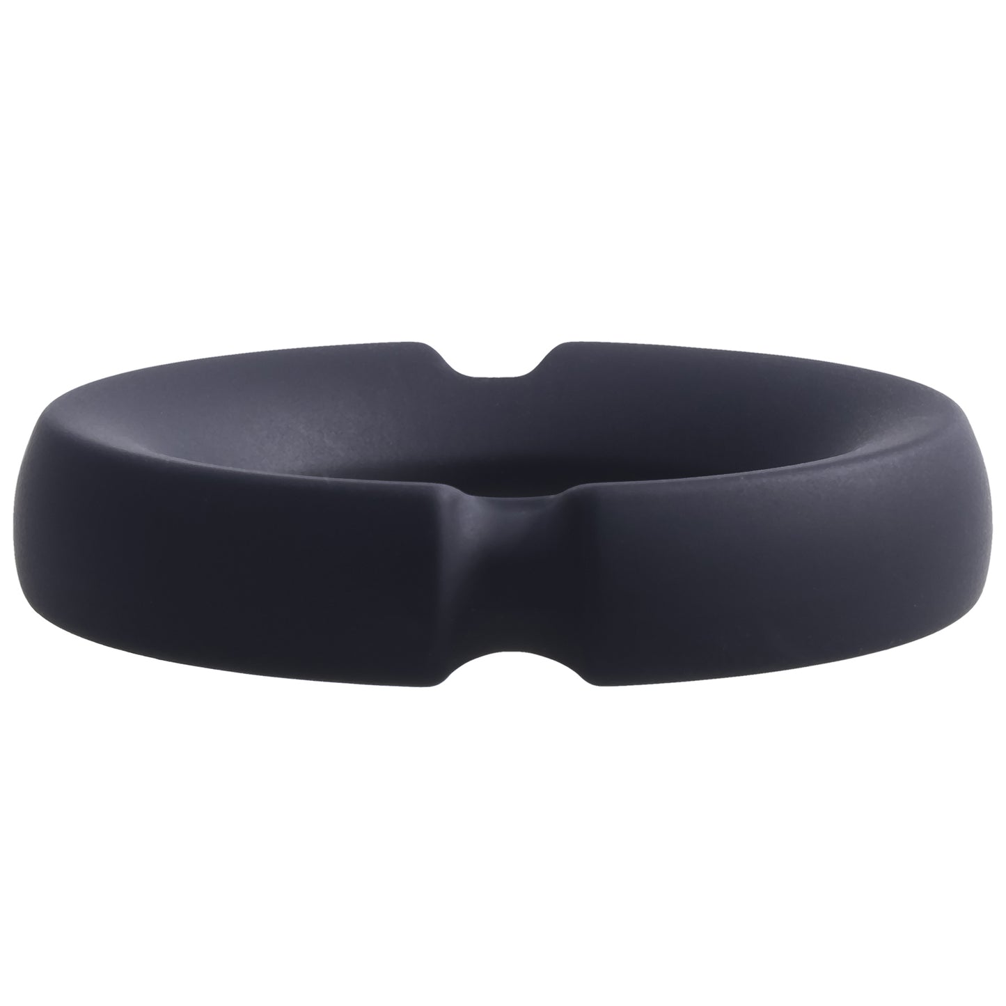 Merci - the Paradox - Silicone Covered Metal Cock Ring - 50mm - Black | 782421089795 | Available at EroticWarehouse.com