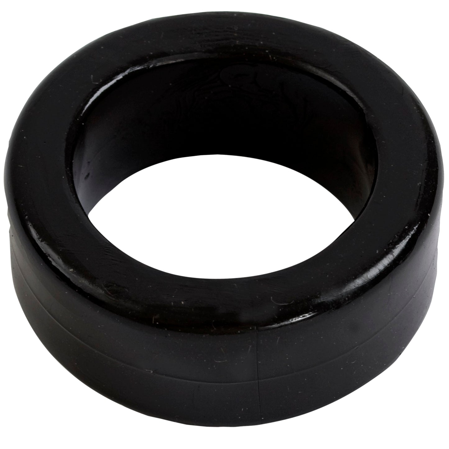 Titanmen Cock Ring - Black | 782421889814 | Available at EroticWarehouse.com