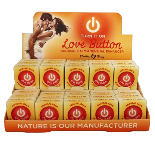 Love Button Arousal Balm - 30 Piece P.O.P. Display | | Available at EroticWarehouse.com