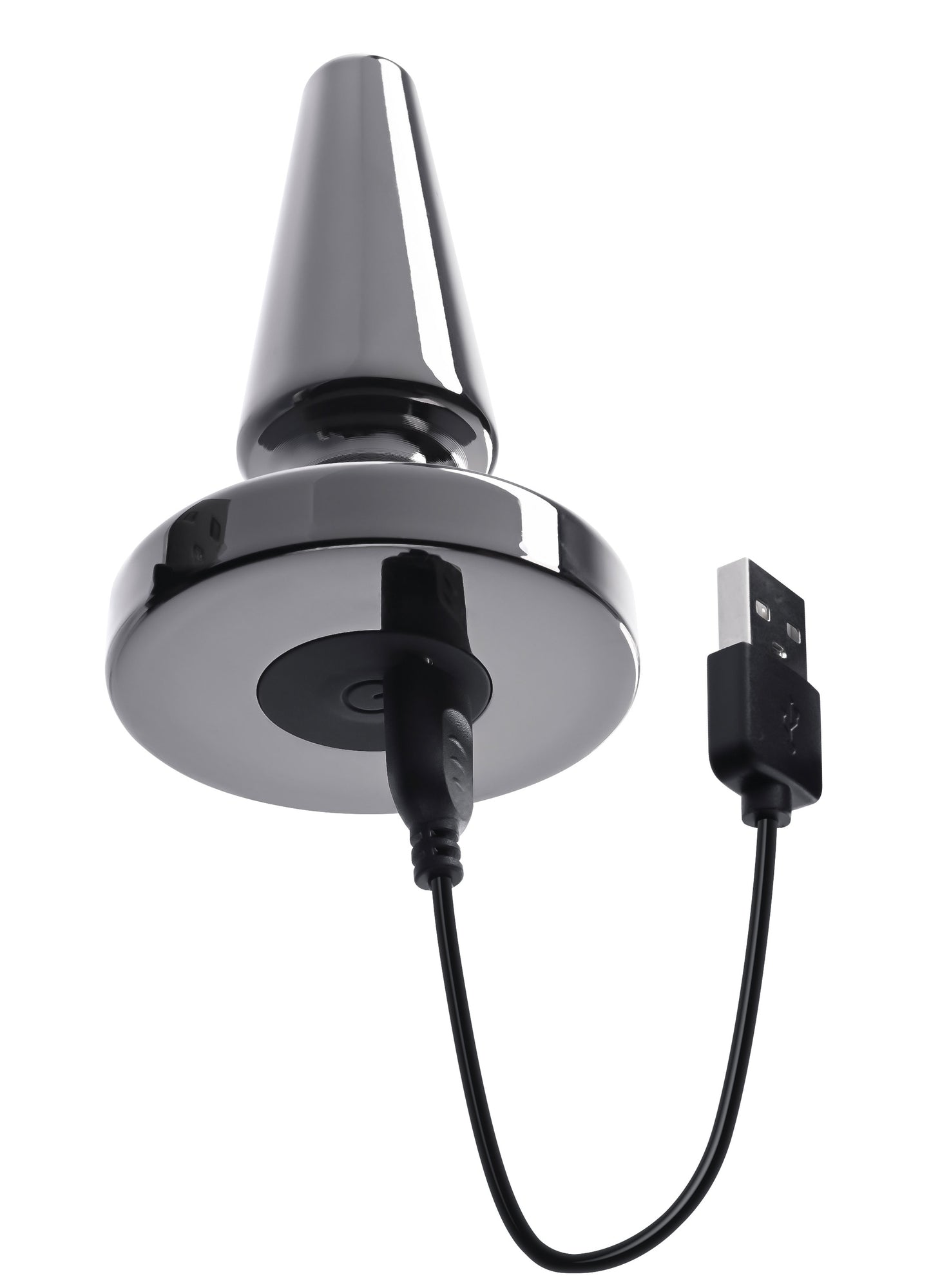 Beginner Metal Plug - Black Chrome | 844477021096 | Available at EroticWarehouse.com