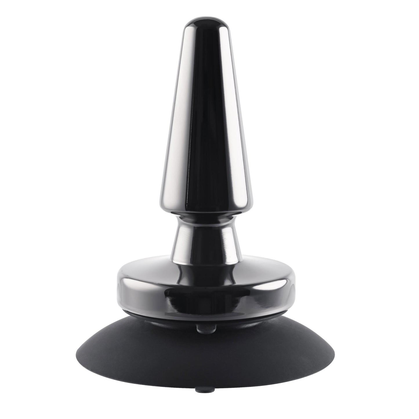 Beginner Metal Plug - Black Chrome | 844477021096 | Available at EroticWarehouse.com