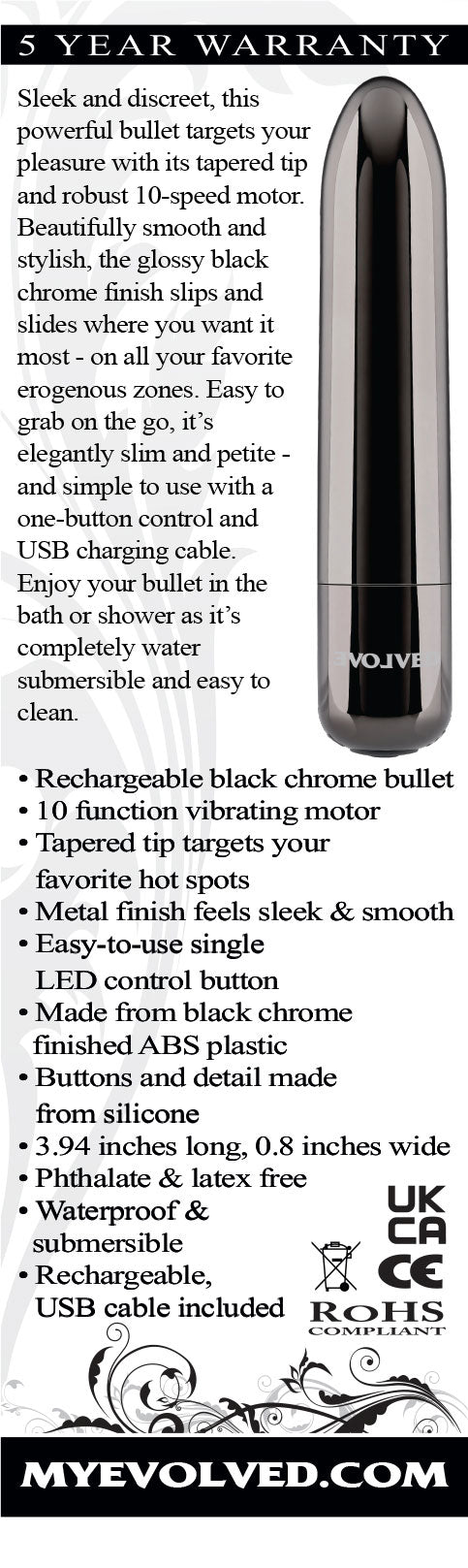 Real Simple - Black Chrome | 844477021249 | Available at EroticWarehouse.com