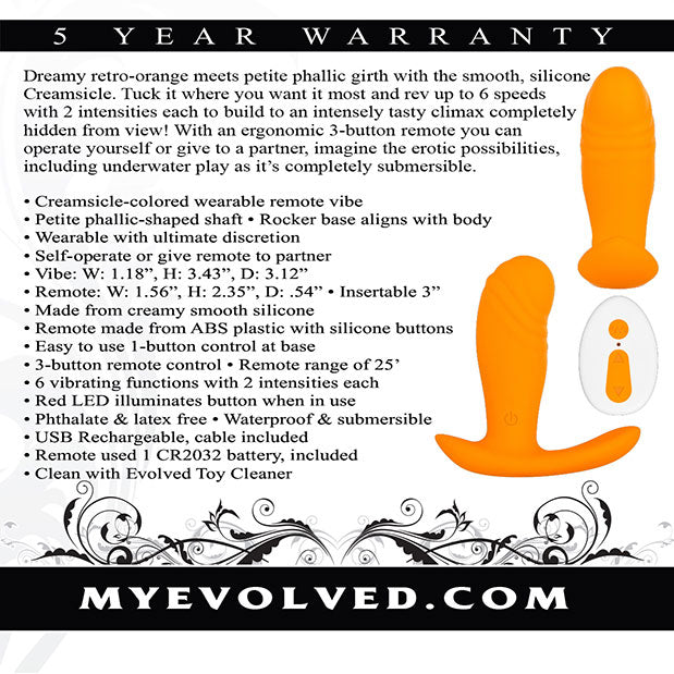 Creamsicle | 844477017679 | Available at EroticWarehouse.com