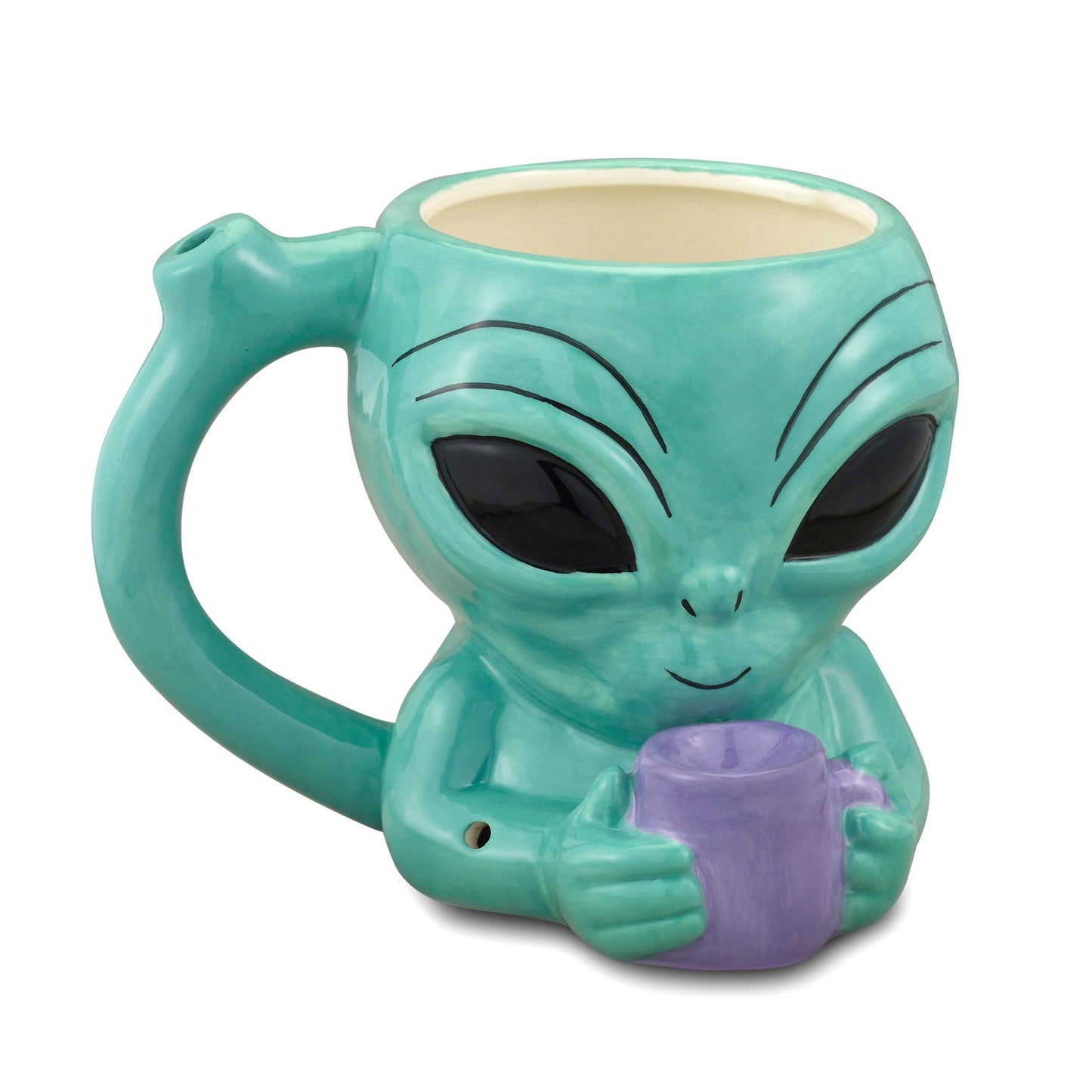 Alien Pipe Mug | 638054825425 | Available at EroticWarehouse.com
