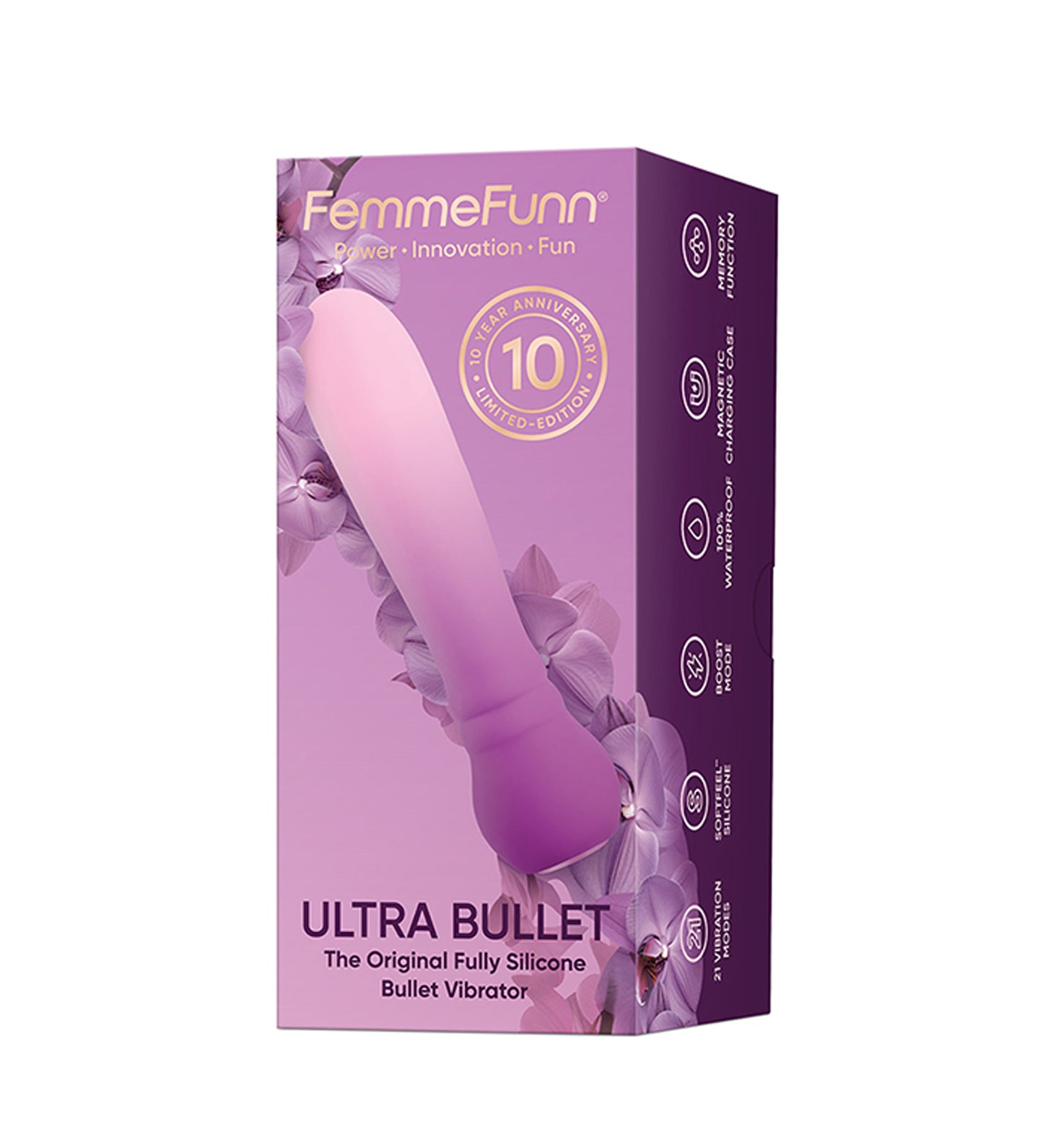 Anniversary Ultra Bullet - Orchid | 810119283238 | Available at EroticWarehouse.com