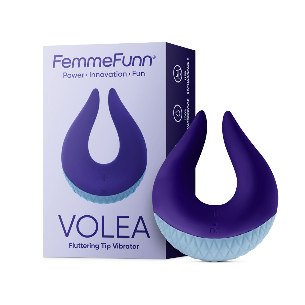 Volea - Dark Purple / Light Blue Base | 663546904418 | Available at EroticWarehouse.com