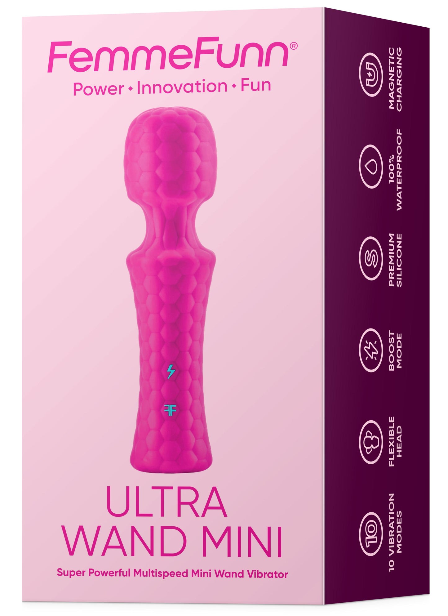 Ultra Wand Mini - Pink | 663546905293 | Available at EroticWarehouse.com