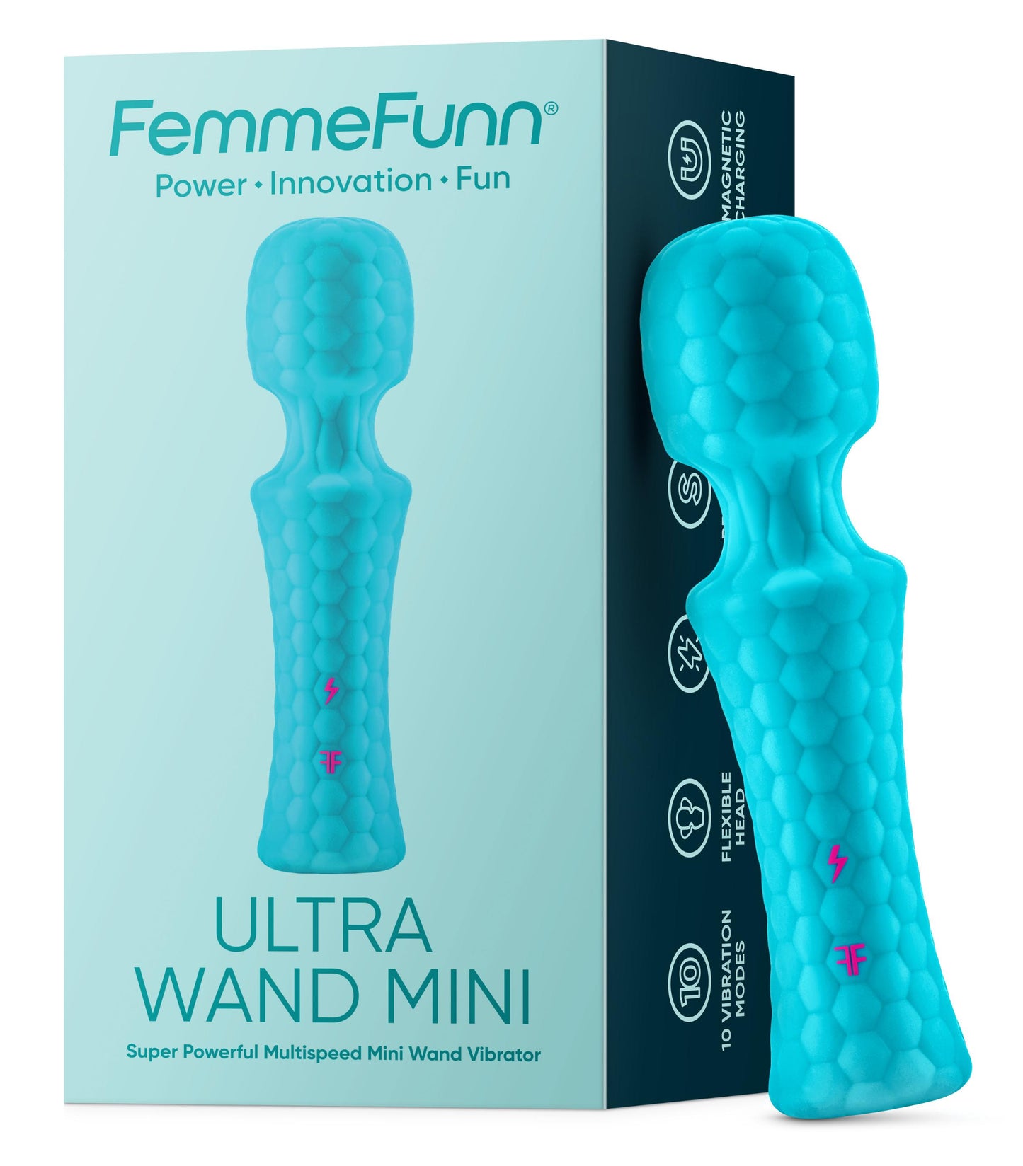 Ultra Wand Mini - Turquoise | 663546905309 | Available at EroticWarehouse.com