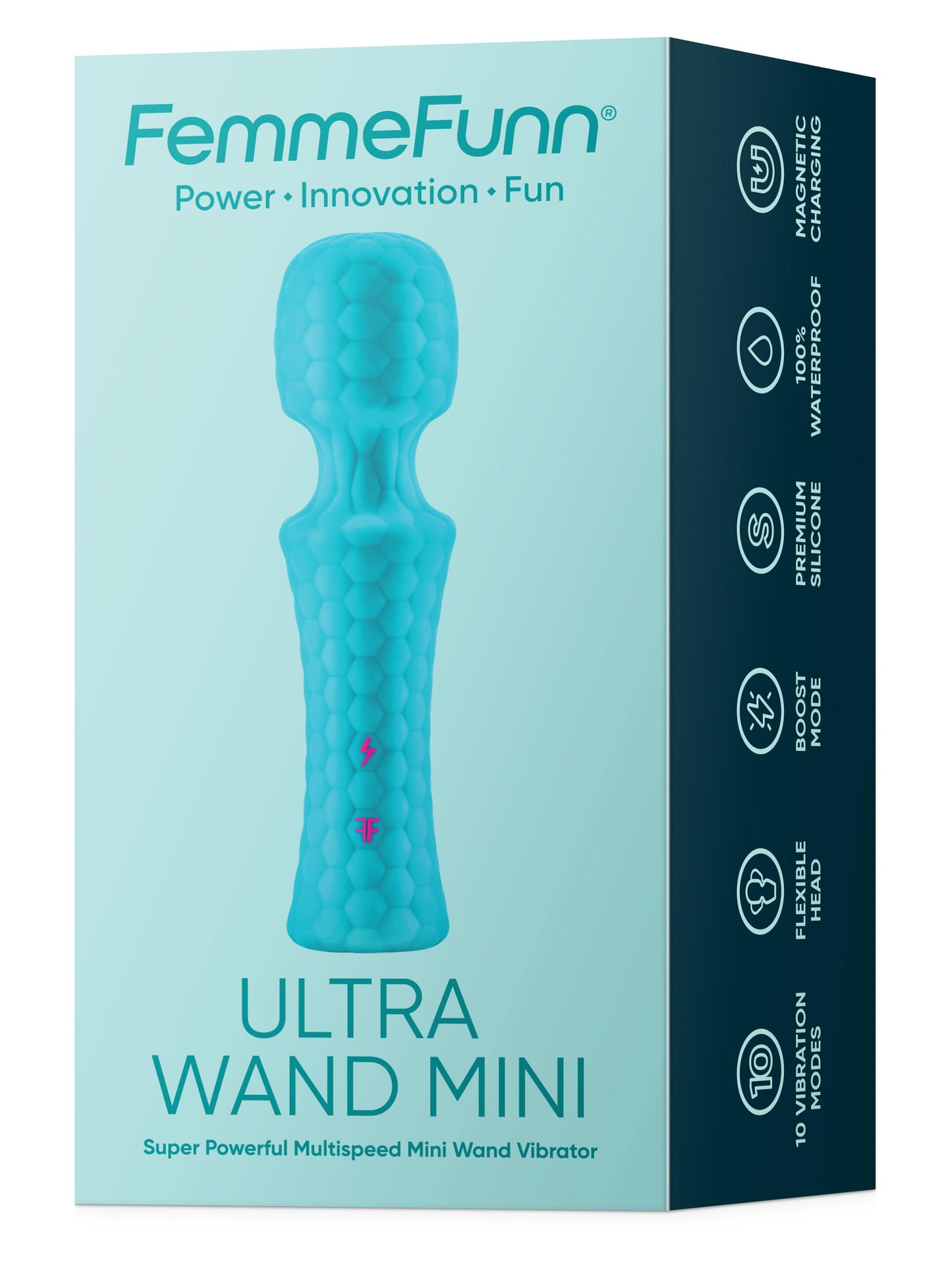 Ultra Wand Mini - Turquoise | 663546905309 | Available at EroticWarehouse.com