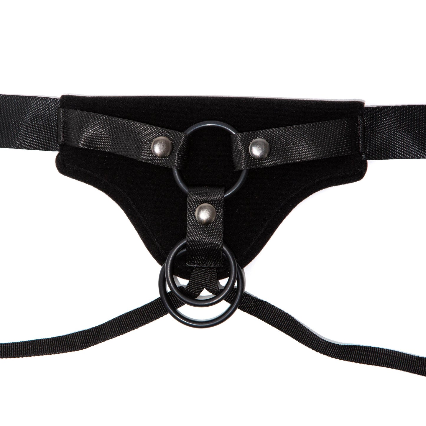 Gender Fluid Skylar Strap-on Harness - Black | 812024033854 | Available at EroticWarehouse.com