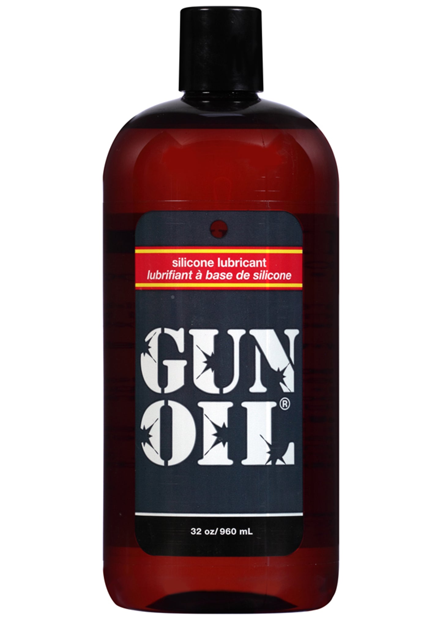 Gun Oil Silicone Lubricant - 32 Oz. | 891306000296 | Available at EroticWarehouse.com