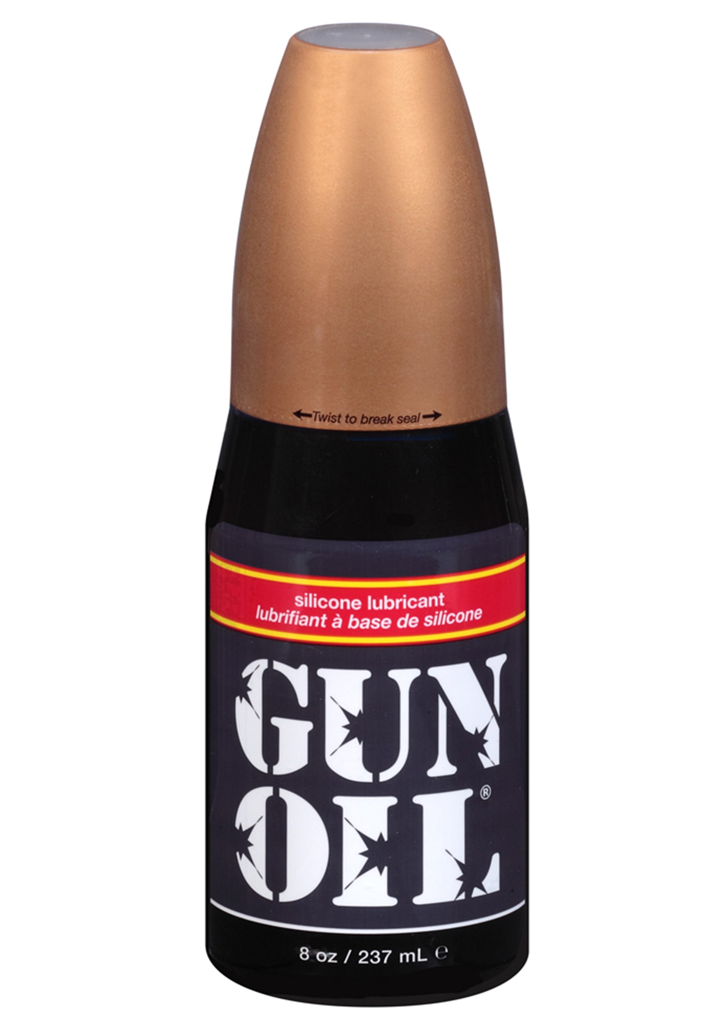 Gun Oil Silicone Lubricant - 8 Oz. | 891306000074 | Available at EroticWarehouse.com