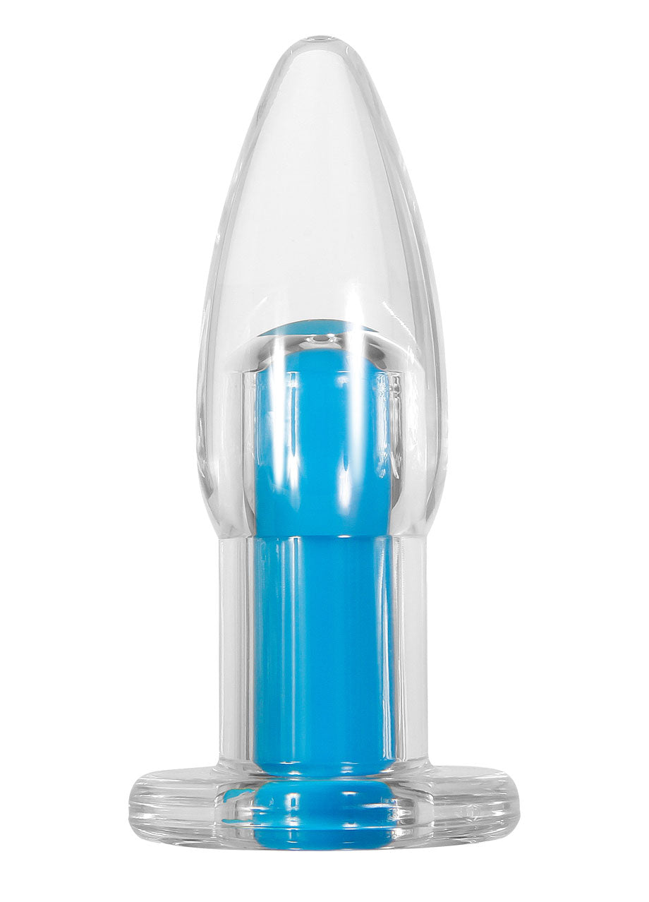 Gender X Electric Blue Butt Plug | 844477019161 | Available at EroticWarehouse.com