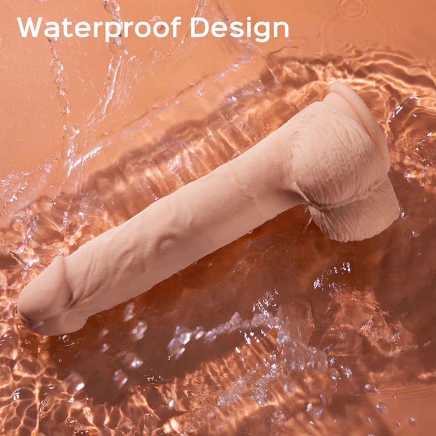 Kenzo-App Controlled 9.5" Big Realistic - Thrusting Dildo | 710022363891 | Available at EroticWarehouse.com