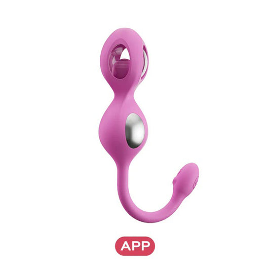 Elektra App-Enabled E-Stim Kegel Trainer Kit -Pink | 710022365086 | Available at EroticWarehouse.com