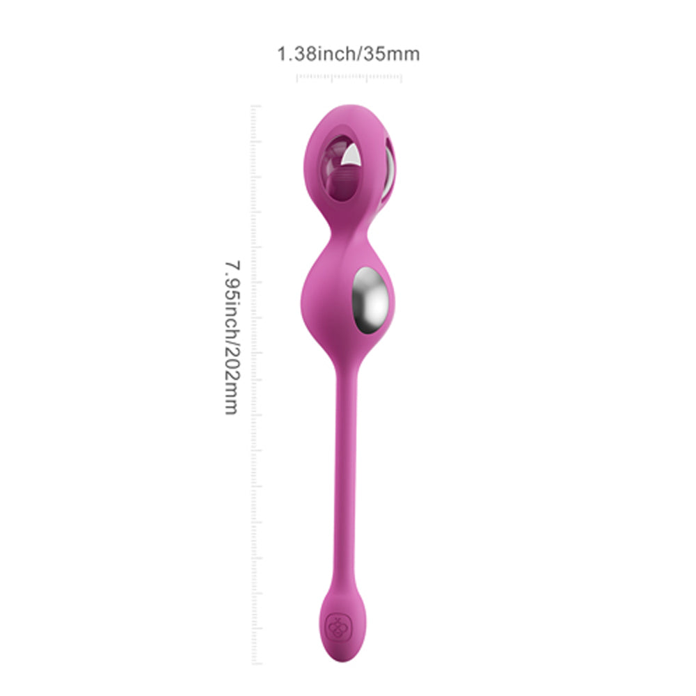 Elektra App-Enabled E-Stim Kegel Trainer Kit -Pink | 710022365086 | Available at EroticWarehouse.com