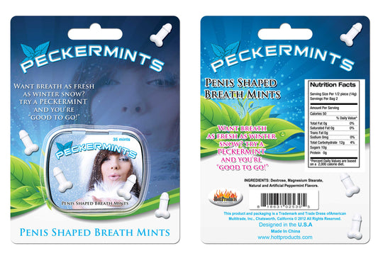 Peckermints - Blister Card | 818631026609 | Available at EroticWarehouse.com