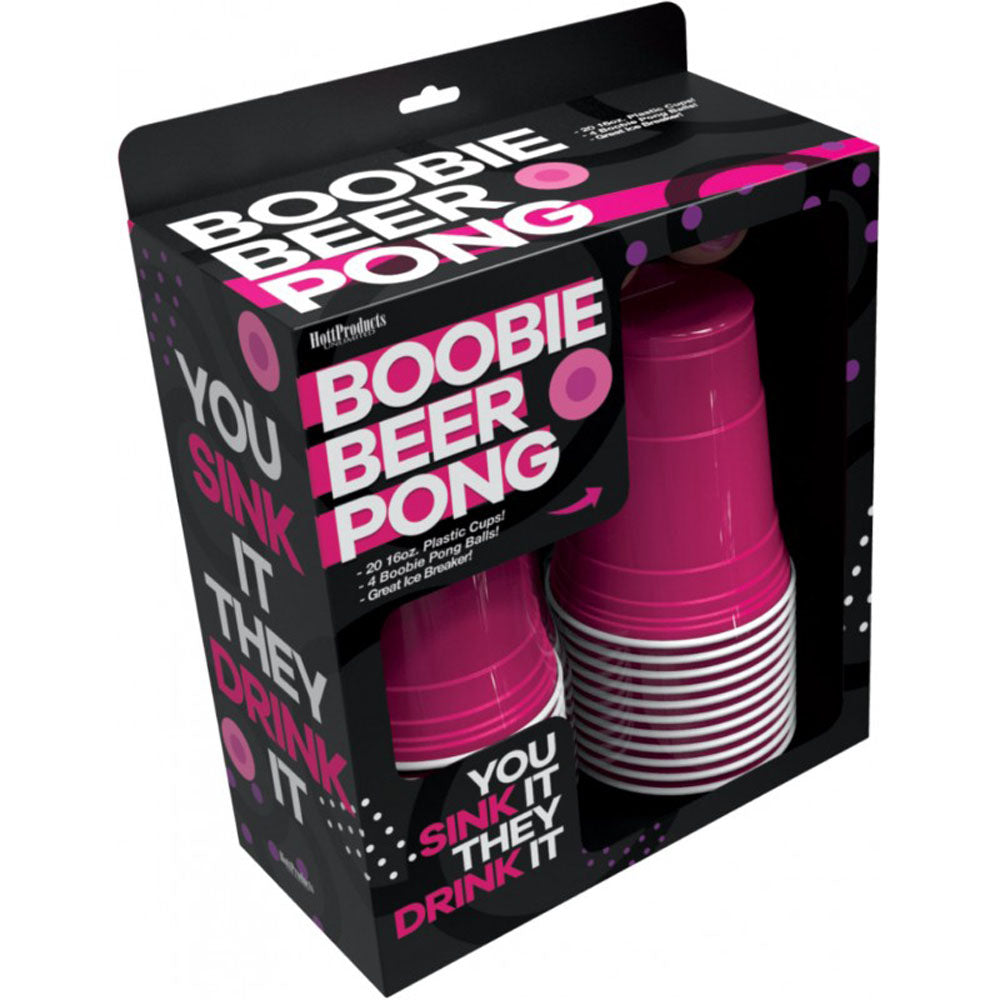 Boobie Beer Pong | 818631032884 | Available at EroticWarehouse.com